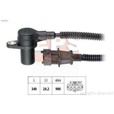 Imagen de FACET 9.0753 Sensor de Cigueñal Made in Italy OE Equivalent KIA: Sportage III, CARENS 4, HYUNDAI: i40 CW, ix35