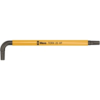Imagen de Wera 967 SL Llave acodada TORX HF Multicolour con función de sujeción, TX 25 x 104 mm