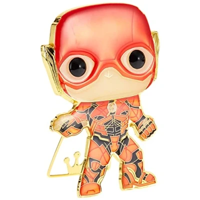 Imagen de Funko Pop! Enamel Pin: The Flash Justice League 2017 Pins de Esmalte Broche Coleccionable para Mochilas Y Bolsos Idea Regalo Mercancia Oficial Movies Fans