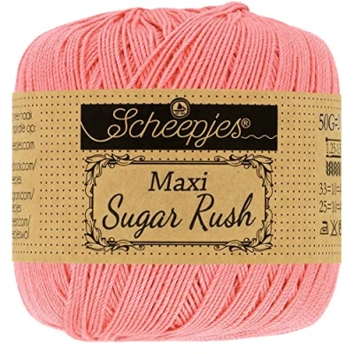 Imagen de Scheepjes 409 Soft Rosa Maxi Sugar Rush Hilo 10x50g