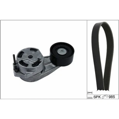 Imagen de INA 529 0482 10 Juego de correas trapeciales poli V Revisar/sustituir poleas libres del alternador BMW: 1 Hatchback, 3 Berlina, Touring