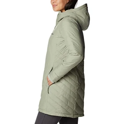 Imagen de Columbia Chaqueta Larga y Acolchada con Capucha para Mujer, Heavenly