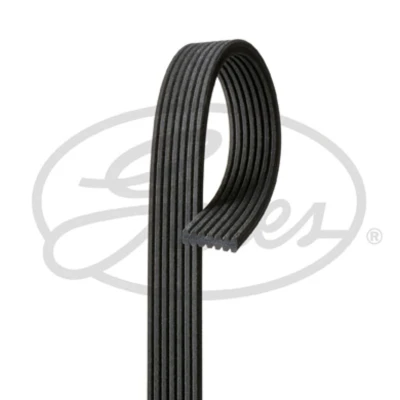 Imagen de GATES 7DPK1400 Correa trapecial poli V 1400 7 Poliéster, EPDM (Ethylen Propylen Dien Caucho) RoadMax Value Line VOLKSWAGEN: Transporter 4