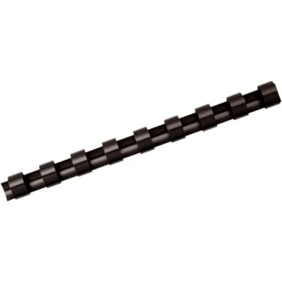 Imagen de Fellowes Canutillos de plástico para encuadernar, Negro, 14 mm