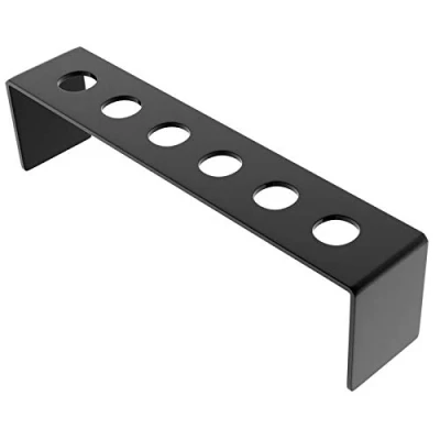 Imagen de Danieli Store Soporte para Cono de Helado. Acrílico Negro Porta Conos Gofres Helado, Arroz Boda y Cuoppo Fritos. 6 Asientos