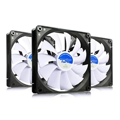 Imagen de AABCOOLING Super Silent Fan 14 Un Silencioso y Muy Efectivo Ventilador 140mm, Ventiladores PC, 14cm, Base Ventilador, 80 m3/h, 600 RPM 3 Piezas 8,6 dB (A)