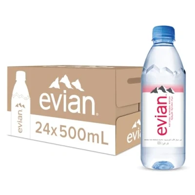 Imagen de Evian Prestige Agua Mineral 24 Botellas 500 ml