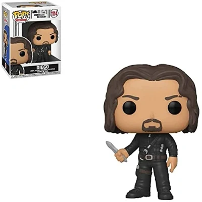Imagen de Funko Pop! TV: Umbrella Academy Diego Hargreeves Vinyl Figura de Vinilo Coleccionable Idea Regalo Mercancia Oficial Juguetes para Niños y Adultos TV Fans Muñeco Coleccionistas