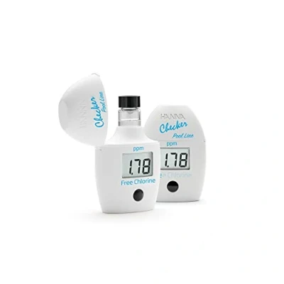 Imagen de Bricodomo Checker, (COLORÍMETRO Digital) MEDIDORDE Bolsillo para Cloro Libre TOLERANCIA DE 0 a 2,50 ppm, SE SUMINISTRA Completo. Hanna Instruments