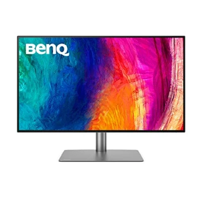 Imagen de BenQ PD3220U Monitor de diseño(tecnología AQCOLOR, 32 pulgadas, 4K UHD, IPS, P3 Wide Color, carga Thunderbolt / USB C, DP HDMI, KVM, altura ajustable) Compatible con MacBook