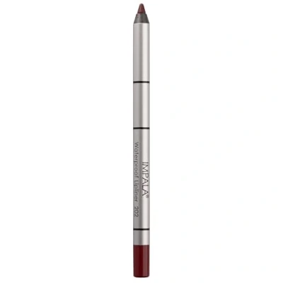Imagen de IMPALA Lápiz de Labios Cremoso Waterproof Color Marrón Rojizo 202 Perfilador Permanente Labial Resistente al Agua Delineador Larga Duración Efecto voluminizador