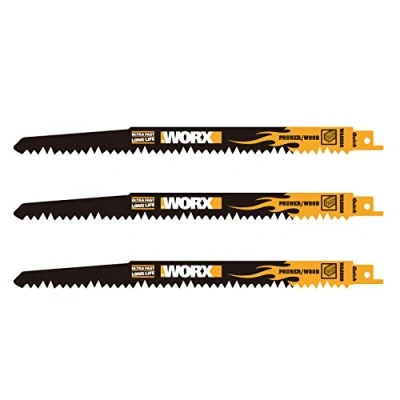 Imagen de WORX Cuchillas de poda corte madera universales profesionales resistentes compatibles con Bosch, DeWalt, Makita y muchos otros