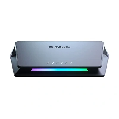 Imagen de Switch D Link DMS 106XT, Multigigabit, 5 Puertos LAN 2.5 Gigabit, 1p 10 sin gestión, Gris