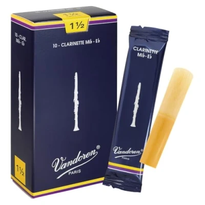 Imagen de Caña Vandoren Clarinete Mib Calibre tradicional: 1 1/2