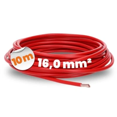 Imagen de Lapp 4520046 H07V K 16,0 mm² rojo I Cable de Cableado flexible PVC Individual Litze 16 mm2