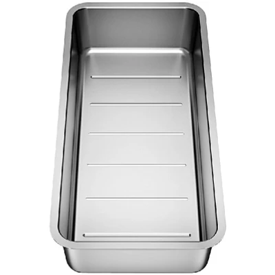 Imagen de BLANCO Cubeta Multifuncional Perforada En Acero Inox