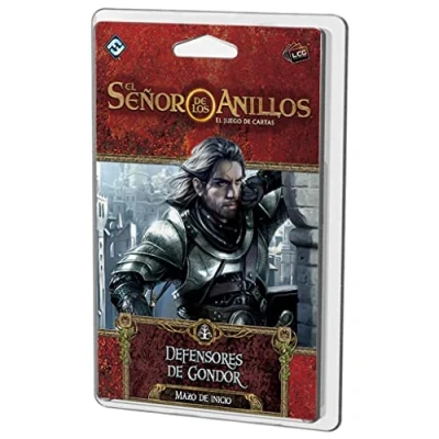Imagen de Fantasy Flight Games, El Señor de los Anillos LCG, Defensores Gondor Mazo Inicio, Juego Cartas en Español, Multicolor