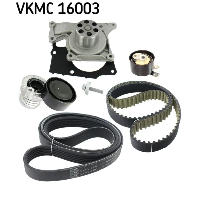 Imagen de Bomba de agua + juego correas distribución SKF VKMC 16003