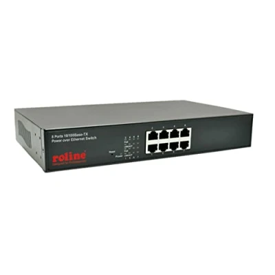 Imagen de Roline Poe Fast Ethernet Switch, 130 W, 8 Ports