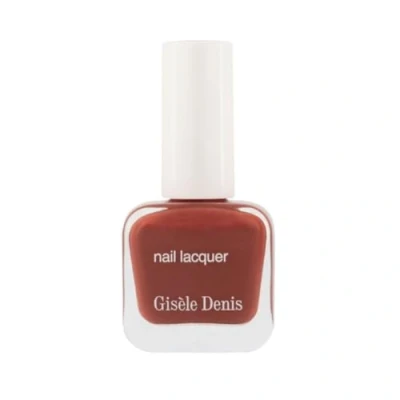 Imagen de GISÈLE DENIS Laca de Uñas 202 Marrón 10 ml, Cobertura Perfecta, Efecto Brillante y Larga Duración, Fácil Aplicar, Secado Rápido, Fórmula con Ingredientes Naturales Respetuosa las