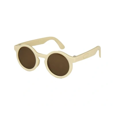Imagen de Heless 155 Accesorios Gafas de Sol, Cristales Redondos, adecuadas para muñecas y Peluches Todos los tamaños, Color Beige, Normal (155)