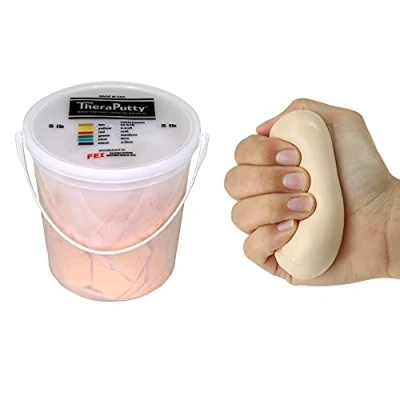 Imagen de CanDo TheraPutty anti bacteriano Pasta modelar 2.2 kg Beige (ligera)