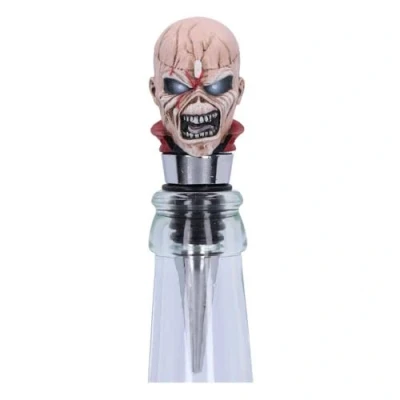 Imagen de Nemesis Now Tapón de botella con licencia oficial Iron Maiden The Trooper, plateado, 10 cm