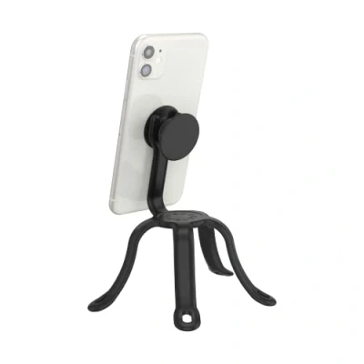 Imagen de Popmount Popsockets Soportemartphone Flexiblee Silicona Negro