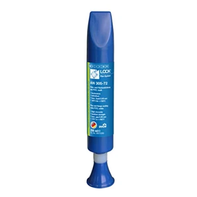 Imagen de Weicon 30572200 36 WEICONLOCK AN 305 72 200 ml Sellador de Tubos y roscas con PTFE, Blanco