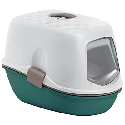 Imagen de Stefanplast Furba Top, arenero para Gatos con Filtro de Limpieza, 59 x 39 42 cm