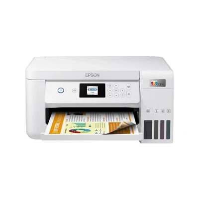 Imagen de Impresora multifunción Epson EcoTank ET 2856, Con depósito recargable, Conexión Wi Fi, Blanco