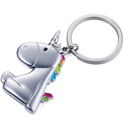 Imagen de TROIKA Unicorn KR17 08/MA Llavero de unicornio (metal fundido), diseño