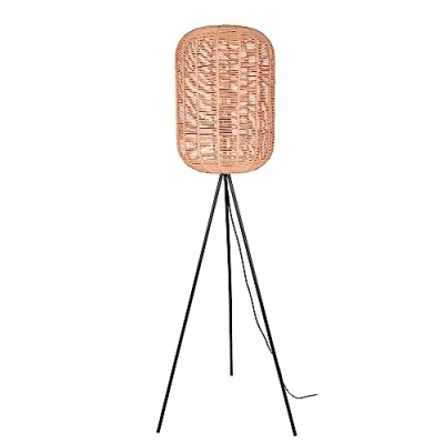 Imagen de Trio Lighting Lámpara de pie Runa con pantalla sisal