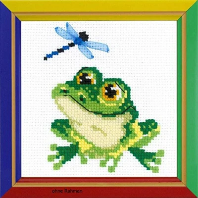 Imagen de Riolis &quot;Little diseño de Rana Juego Punto Cruz