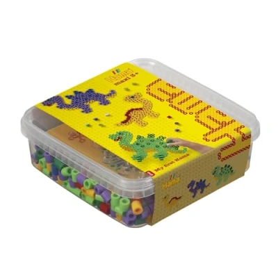 Imagen de Hama 8742 Maxi Perlas y placa de dinosaurio en caja