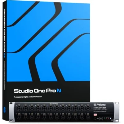 Imagen de PreSonus StudioLive 32R, 34 entradas, Mezclador de rack 32 canales, caja escenario e interfaz audio