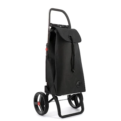 Imagen de Carro Rolser I MAX Tweed 2 Ruedas Grandes Plegable Negro