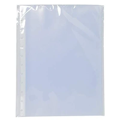 Imagen de Exacompta 86001E Recambio de 10 fundas para las carpetas con anillas, A4, transparente