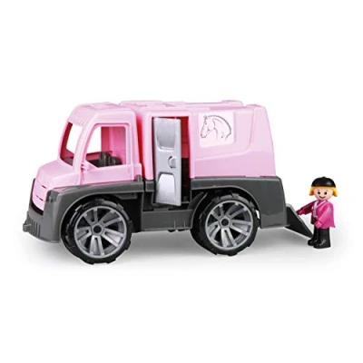 Imagen de Lena TRUXX 04458 vehículo De juguete Vehículos (Negro, Gris, Rosa, Camión, plástico, Horse carriage, Interior / exterior, 2 año(s)) , color/modelo surtido