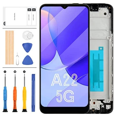 Imagen de para Samsung Galaxy A22 5G reemplazo de Pantalla A226 SM A226B LCD táctil digitalizador Kit A226B/DS A226B/DSN Sensor Vidrio Asamblea Negro Piezas (no Original)