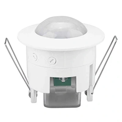 Imagen de Raguso Detector de Sensor Movimiento, Interruptor luz, lámpara, Sensor, luz ocupación Techo Ajustable 360 ​​