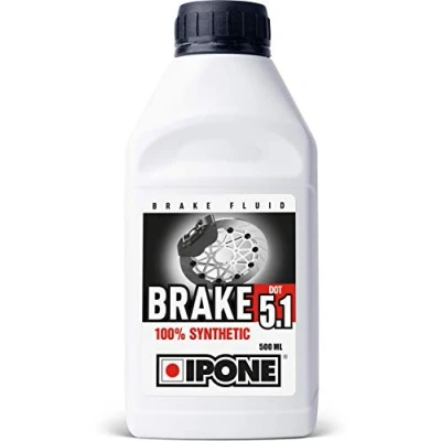 Imagen de IPONE Líquido de Freno y Embrague Moto 500 ml Brake Dot 5.1 100% Sintético Punto ebullición seco 270 en C