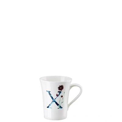 Imagen de Rosenthal Flower Alphabet X Xerathemum annuum Taza con asa
