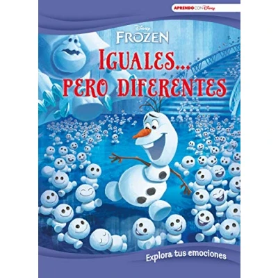 Imagen de Frozen. Iguales... pero diferentes. Explora tus emociones (Disney. Primeros aprendizajes): (Aprendo con Disney)