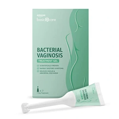 Imagen de Amazon Basic Care Gel para el tratamiento de la vaginosis bacteriana, 5 ml (Paquete 7)