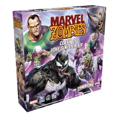 Imagen de CMON, Marvel Zombies: Clash of The Sinister Six Un Juego de zombicide, expansión, conocedores, Dungeon Crawler, 1 6 Jugadores, a Partir 14 años, 60 Minutos, alemán