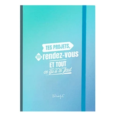 Imagen de Mr. Wonderful Cuaderno adhesivo rosa tus proyectos, citas y todo lo que necesitas