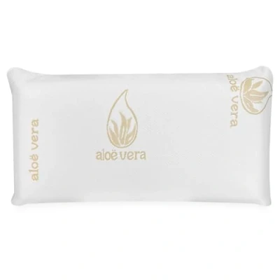Imagen de amuéblate online Almohada Viscoelástica Visco Aloe Vera Máximo Confort y Excelente Adaptabilidad con Propiedades Antiestrés 105 x 40 cm