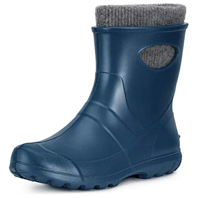 Imagen de Ladeheid Botas de Agua Termicas en EVA Mujer LA 750 (Metal Azul, 36 EU)