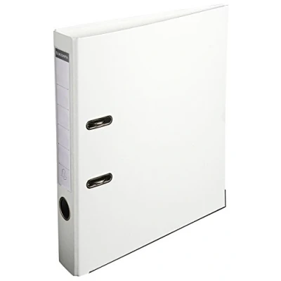 Imagen de Exacompta 915402B Archivador de palanca polipropileno, Blanco, A4, 320x290 mm, 1 pieza